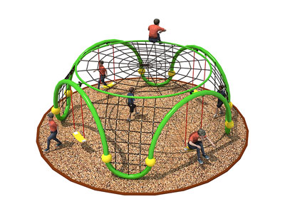 Outdoor Kids Climbing Nets with Swings ODCS-007
